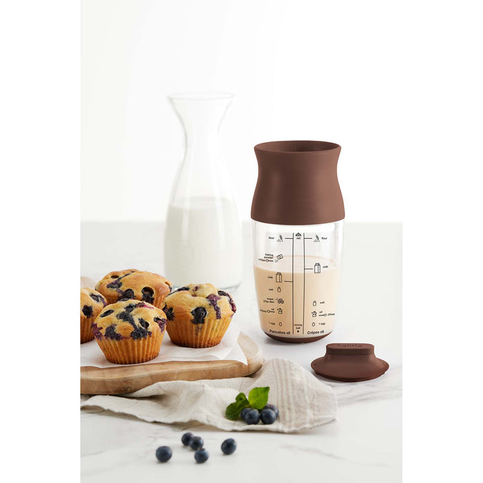 Lekue Crepes & Pancakes Shaker, Brown