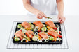 Lekue 12-Inch x 16-Inch Non-Spill Baking Sheet, Black