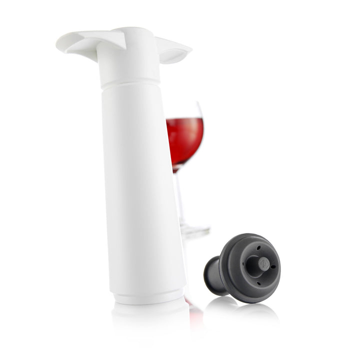 Vacu Vin Wine Saver Pump With 1 Stopper, White