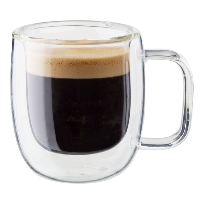 Zwilling Sorrento Plus 2-pc Double-Wall Glass Espresso Mug Set