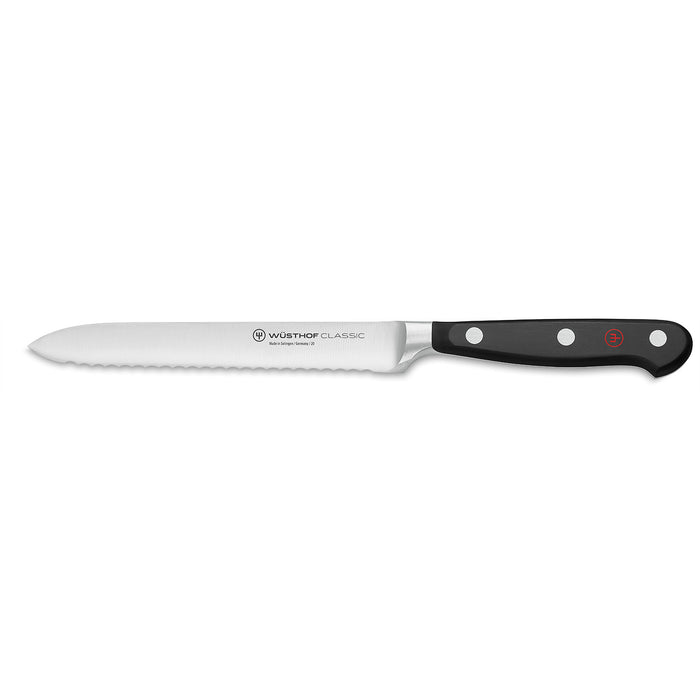 Wusthof Classic 5 Inch Serrated Utility Knife