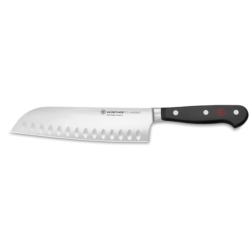 Wusthof Classic 7 Inch Santoku Knife with Hollow Edge