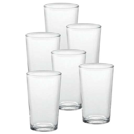 Duralex Unie Made in France Glass Tumbler, Set of 6