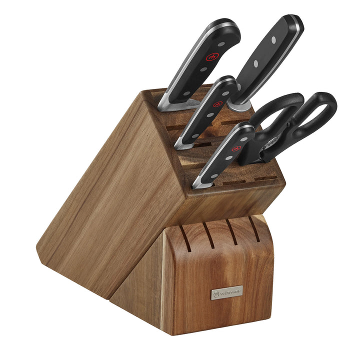 Wusthof Classic Classic 6 Piece Knife Block Set, Acacia