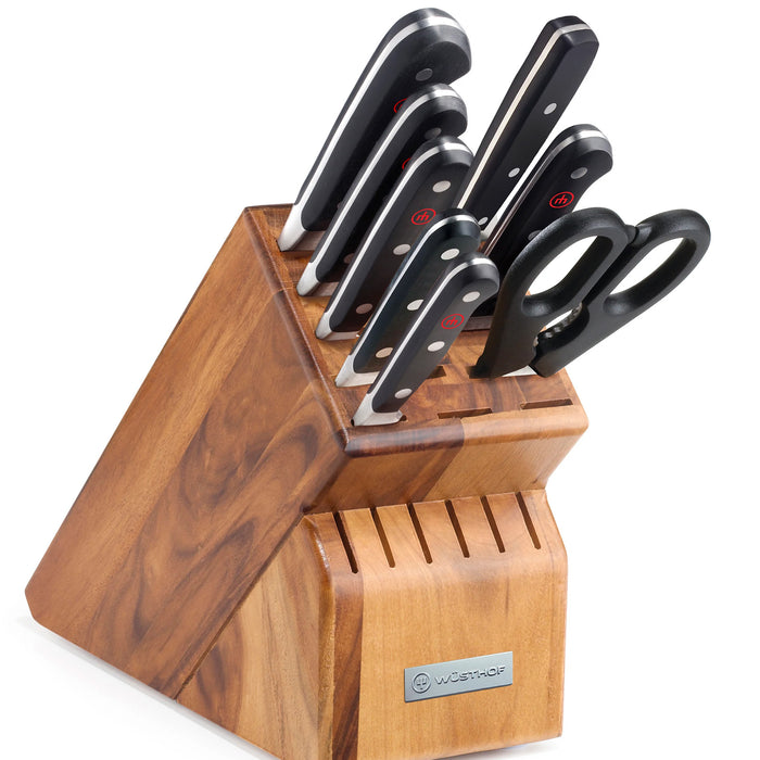 Wusthof Classic Classic 9 Piece Knife Block Set, Acacia