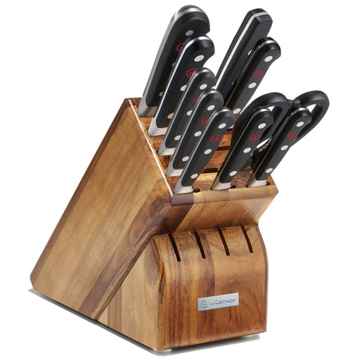 Wusthof Classic Classic 11  Piece Knife Block Set, Acacia