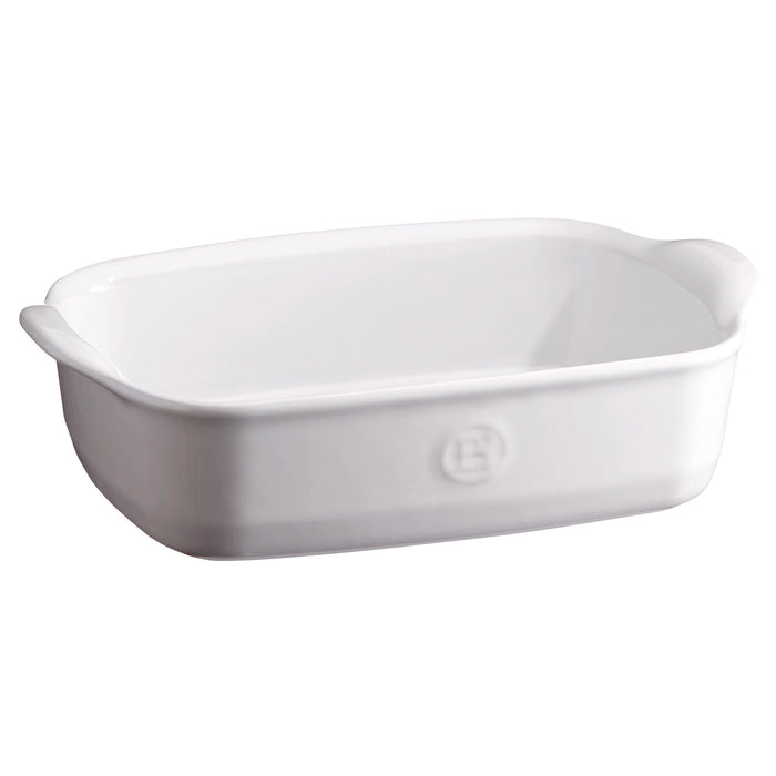 Emile Henry Individual Rectangle Baking Dish Ultime, 8.75" X 5.5", Flour