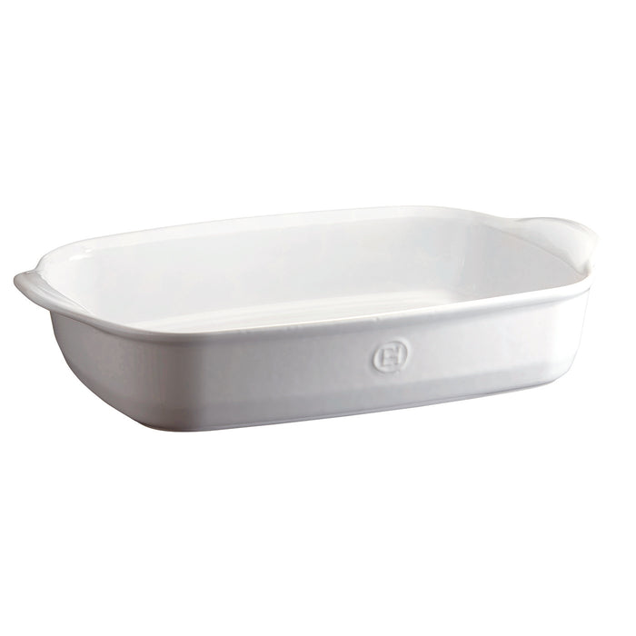 Emile Henry Large Rectangle Baking Dish Ultime, 16.5" X 10.5", Flour