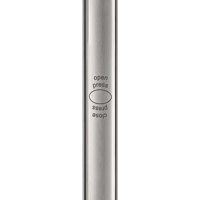 Rosle 9.1-Inch Stainless Steel & Silicone Locking Tongs