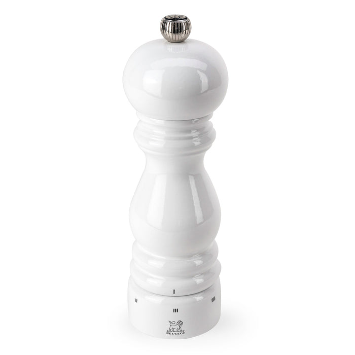 Peugeot Paris u'Select 7 Inch White Lacquer Peppermill