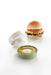 Lekue Veggie Burger Kit with Hamburger Mold and Microwave Vegetable and Rice Steamer