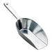 HIC Cast Aluminum Flat Bottom Multi-Purpose Food and Utility Scoop, 8.75 Inch