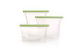 Lekue Silicone Reusable Bags, Airtight for Sous Vide Cooking & Storage, Set of 3