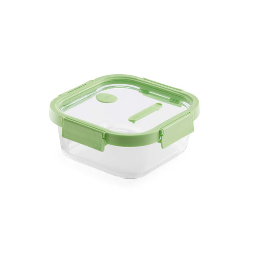 Lekue 100% Airtight Square Glass Food Storage Container