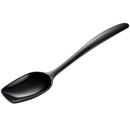 Gourmac 10-Inch Melamine Spoon, Black