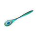 Island Bamboo 8-Inch Pakkawood Mini Spoon, Peacock