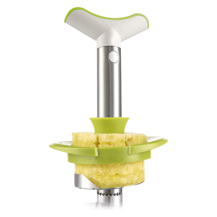 Vacu Vin Pineapple Slicer Deluxe Set, Stainless Steel