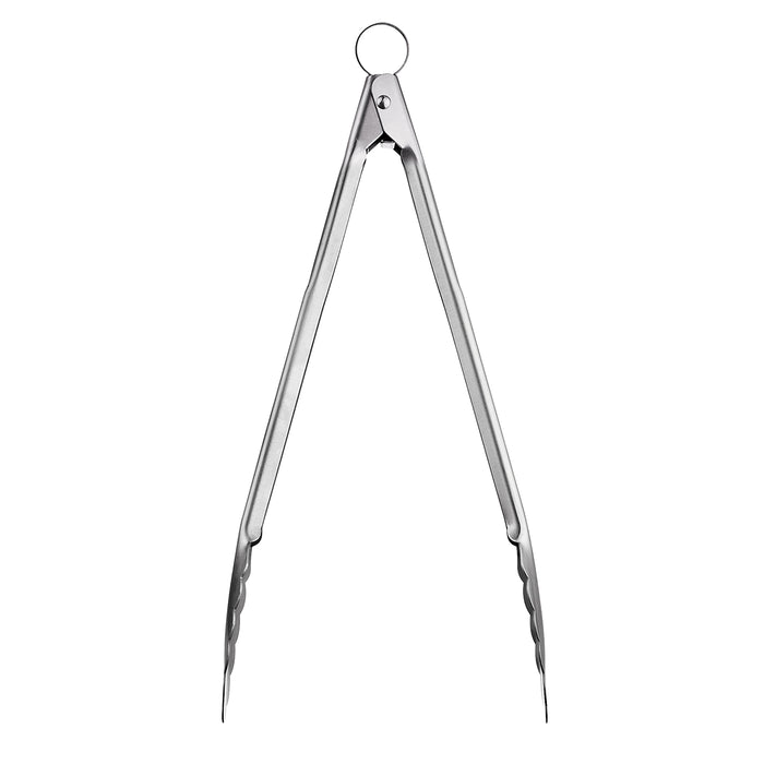 Cuisipro 12 Inch Stainless Steel Locking Tongs