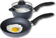 Swiss Diamond HD Nonstick 3 Piece Cookware Set with Fry Pan & Saucepan