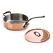 Mauviel M'150 Ci Saute Pan With Lid, 12 Inch