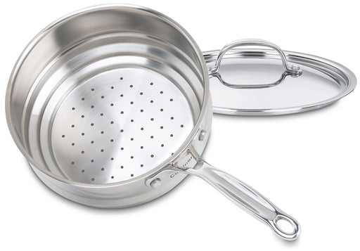 Cuisinart Chef's Classic Stainless 20 cm Universal Steamer w/Cover