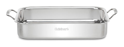 Cuisinart Chef's Classic Stainless 14" Lasagna Pan w/ Stainless Roasting Rack