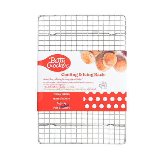 Betty Crocker Carbon Steel 13 x 9 x 0.87 Inch Cooling Rack