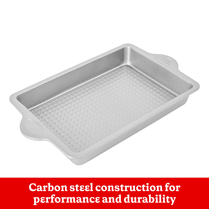 Betty Crocker Carbon Steel 16.5 x 9.75 x 2 Inch Roaster Pan