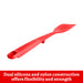 Betty Crocker Silicone 13 Inch Spatula, Red