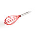 Betty Crocker Silicone Coated 10 Inch Whisk, Red/Stainless Steel