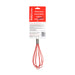 Betty Crocker Silicone Coated 10 Inch Whisk, Red/Stainless Steel