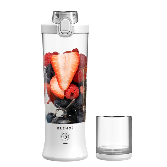 Blendi X 24 oz BPA-Free Rechargable Portable Blender, White