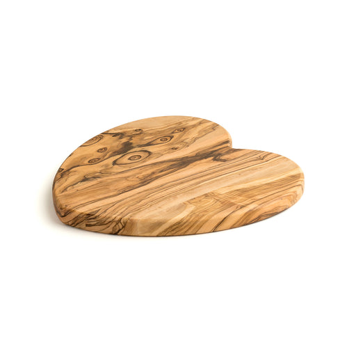 Berard Olivewood Cutting Board, Heart Shape, 8.66 x 8.27 x 0.63"