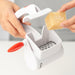 Cuisipro Surface Glide Technology Rotary Dual Grater White