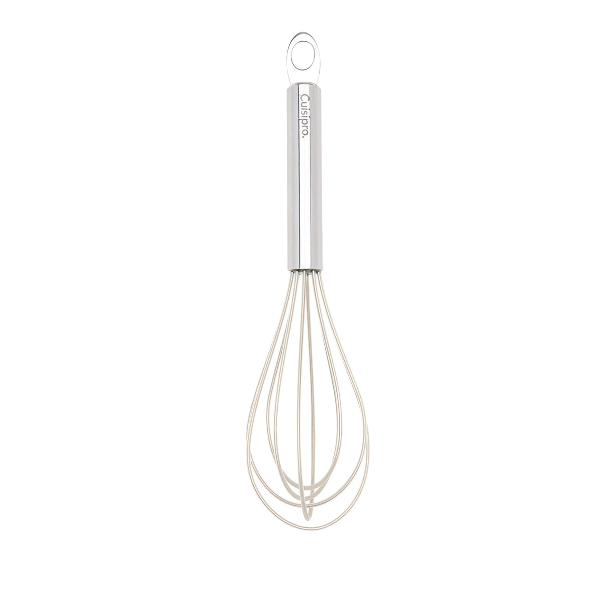 Cuisipro 8 inch Silicone Flat Whisk Red