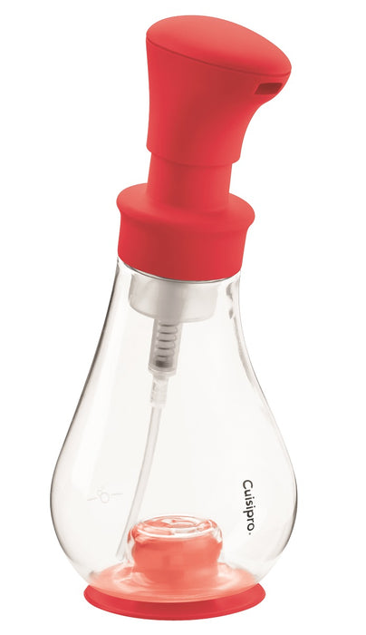 Cuisipro Foam Pump Soap Dispenser, 13.2 Ounce, Red