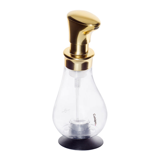 Cuisipro Foam Pump Soap Dispenser, 13.2 Ounce, Gold