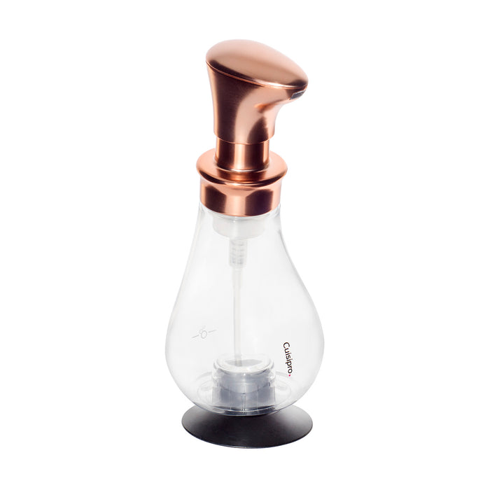 Cuisipro Foam Pump Soap Dispenser, 13.2 Ounce, Copper