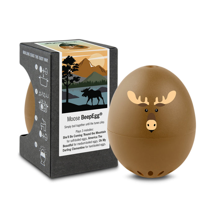 Brainstream Moose BeepEgg Singing and Floating Egg Timer for Boiled Eggs