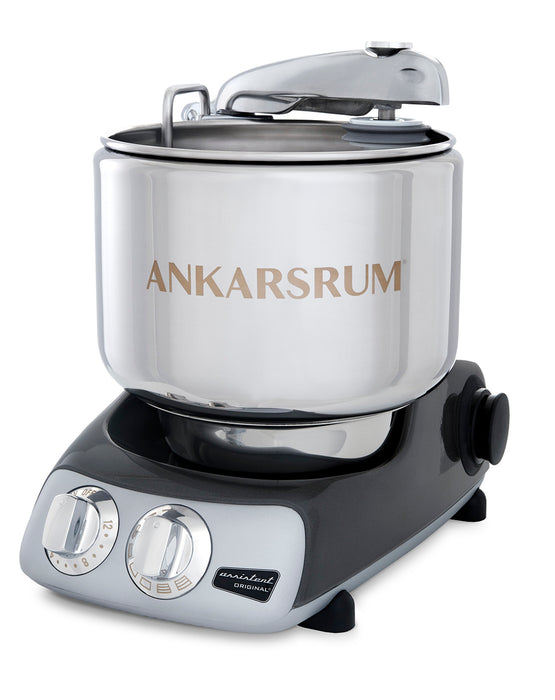 Ankarsrum Original Electric Stand Mixer, 7.4 Quart, Black Chrome