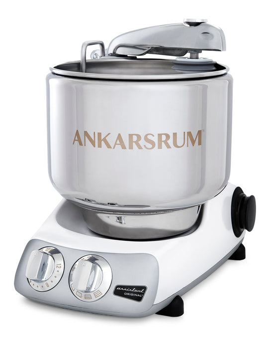 Ankarsrum Original Electric Stand Mixer, 7.4 Quart, Gloss White