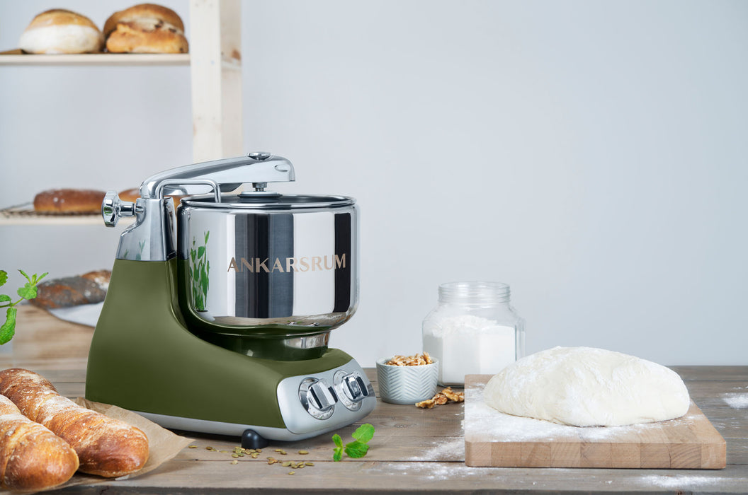 Ankarsrum Original Electric Stand Mixer, 7.4 Quart, Olive Green