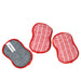 Once Again Home Co. RE:Usable Sponges, Branches Pattern, Set of 3, Red