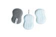 Once Again Home Co. RE:Usable Sponges, Branches Pattern, Set of 3, Turquoise