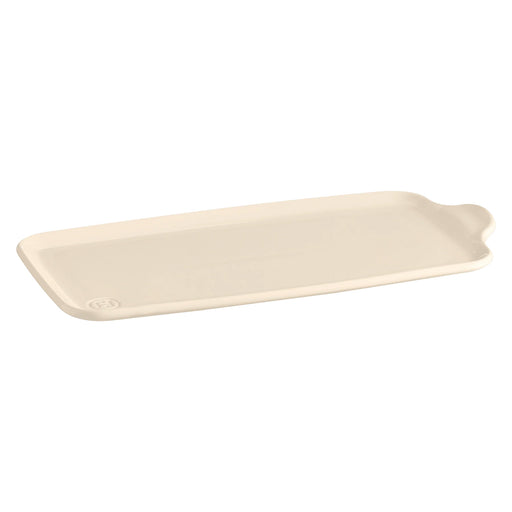 Emile Henry 12" x 6" Large Appetizer Platter, Clay