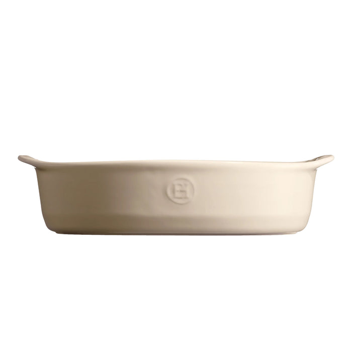 Emile Henry Small Oval Oven Dish Ultime, Clay