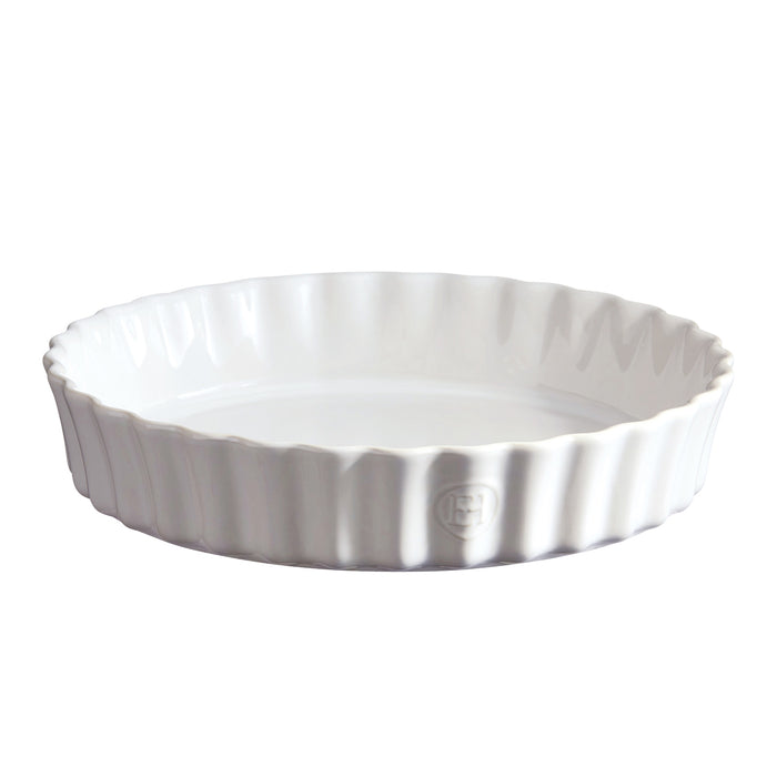 Emile Henry 11-Inch Deep Tart Dish, 2.1 Quart, Flour