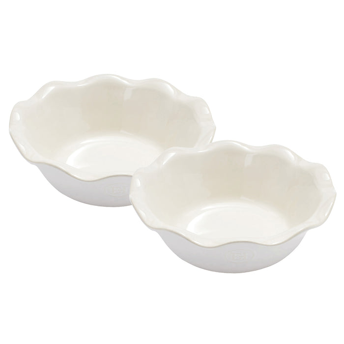 Emile Henry Mini Pie Dish, Set of 2, Sugar