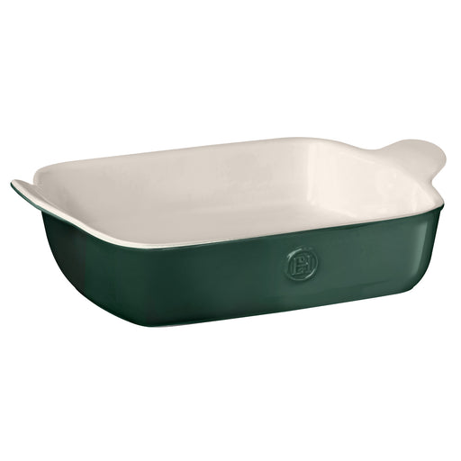 Emile Henry HR Modern Classics Rectangular Baking Dish 11" x 8", Evergreen