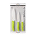 Kyocera Advanced Ceramics 3 Piece Revolution Series Knife Set, Green